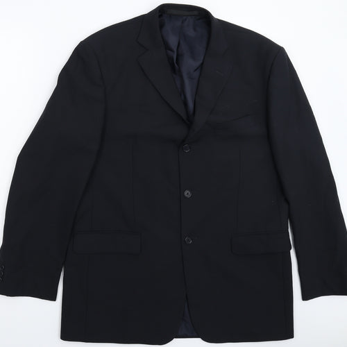 Marks and Spencer Mens Blue   Jacket Suit Jacket Size 42