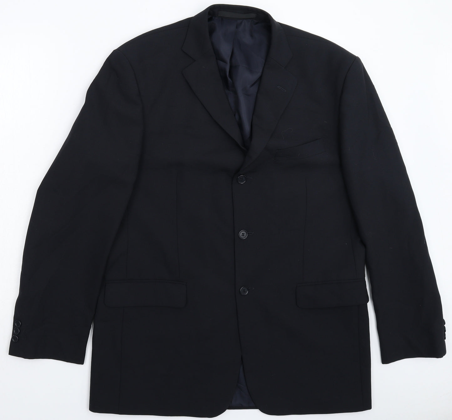 Marks and Spencer Mens Blue   Jacket Suit Jacket Size 42
