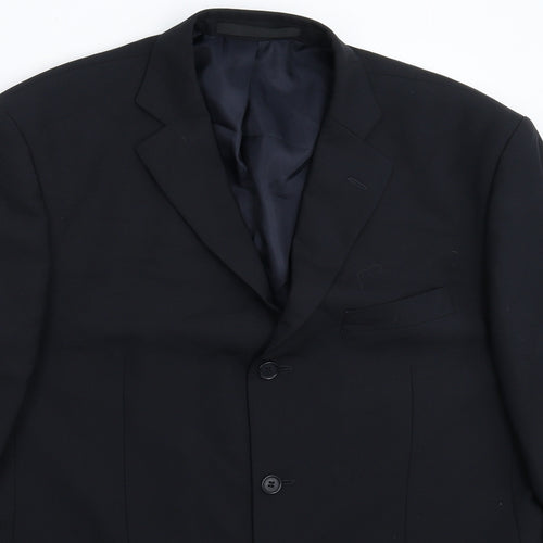Marks and Spencer Mens Blue   Jacket Suit Jacket Size 42