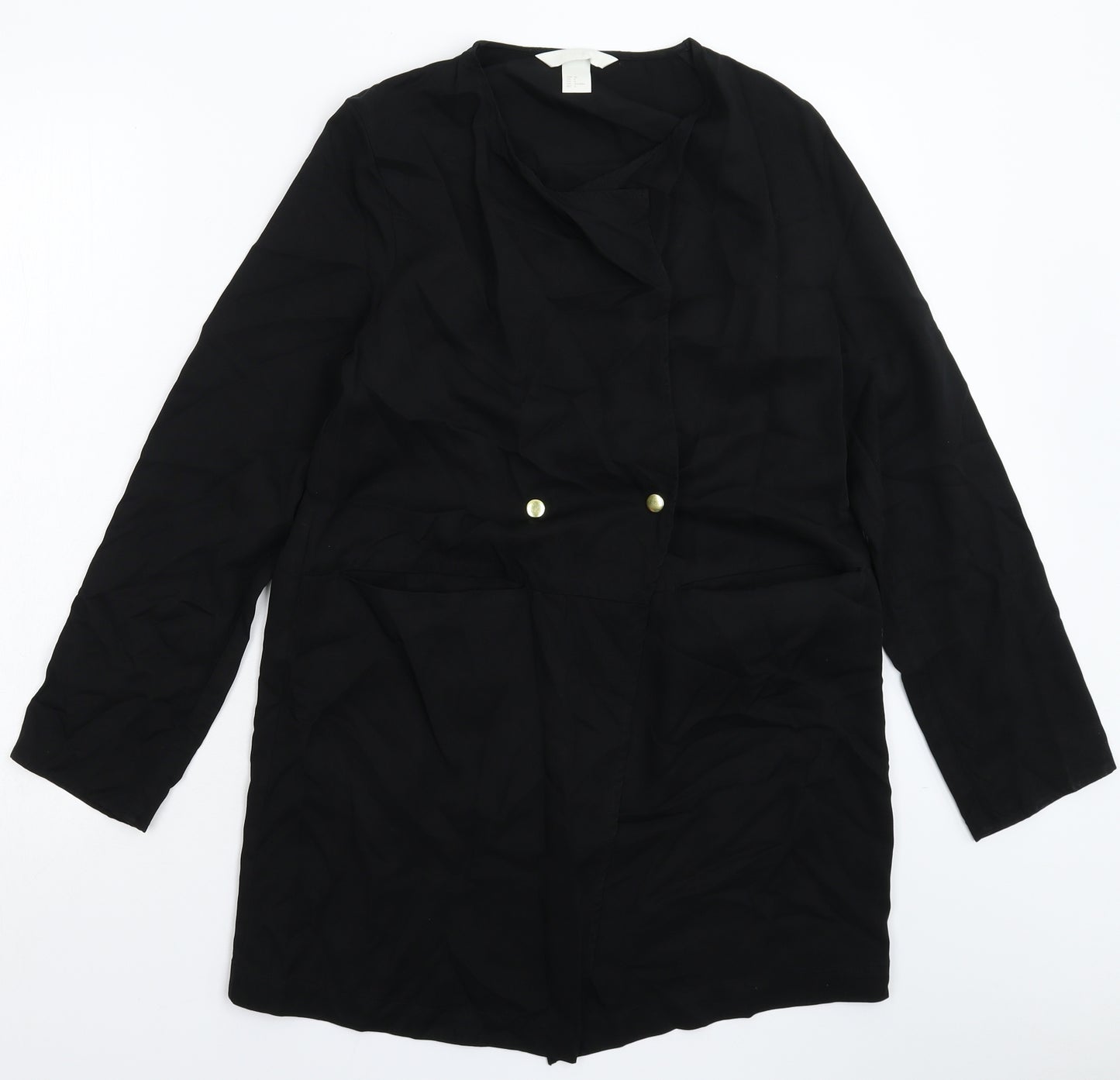 H&M Womens Black   Jacket  Size 10