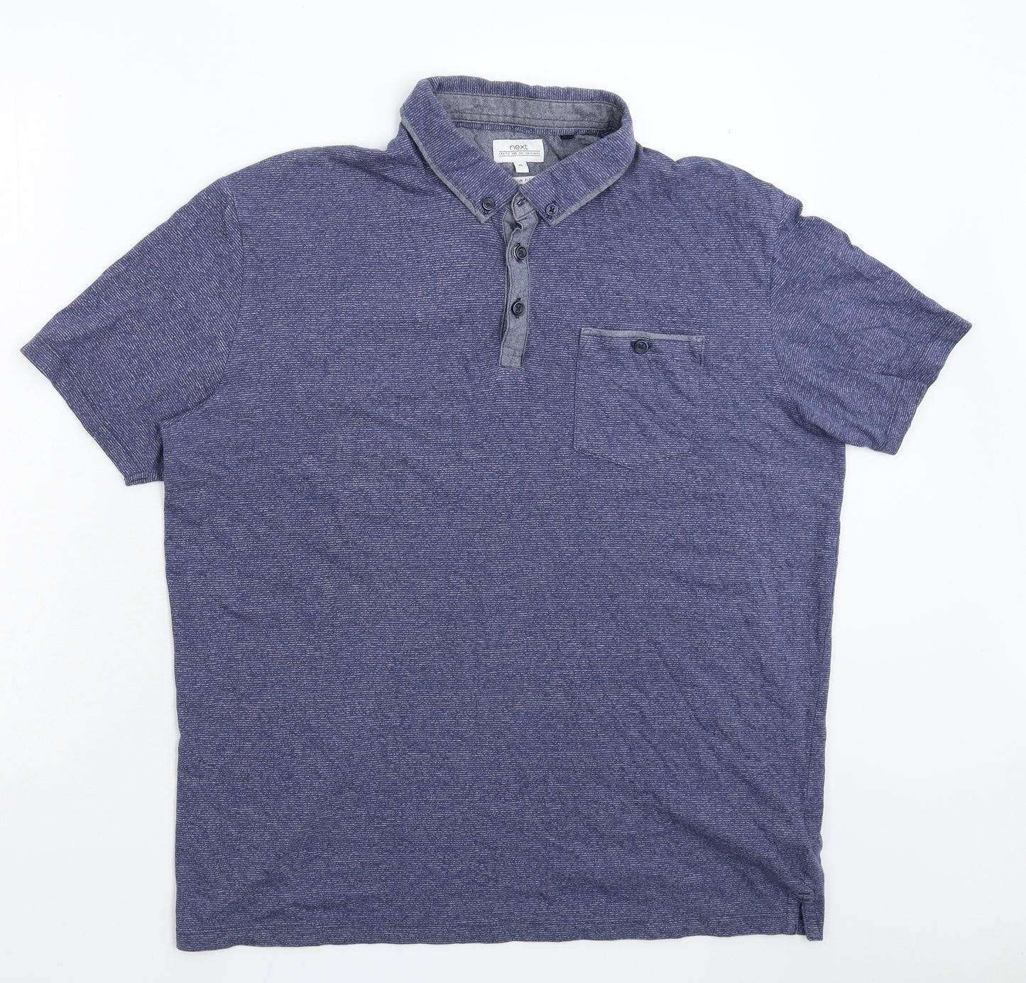 NEXT Mens Blue    Polo Size XL