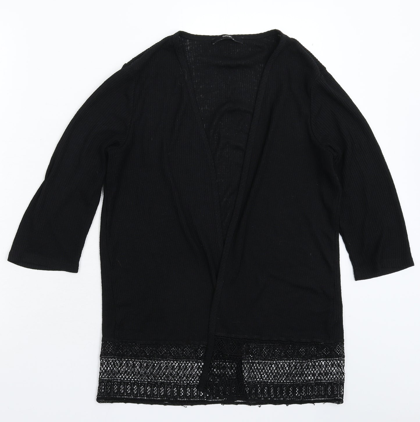 George Womens Black   Cardigan Jumper Size 12