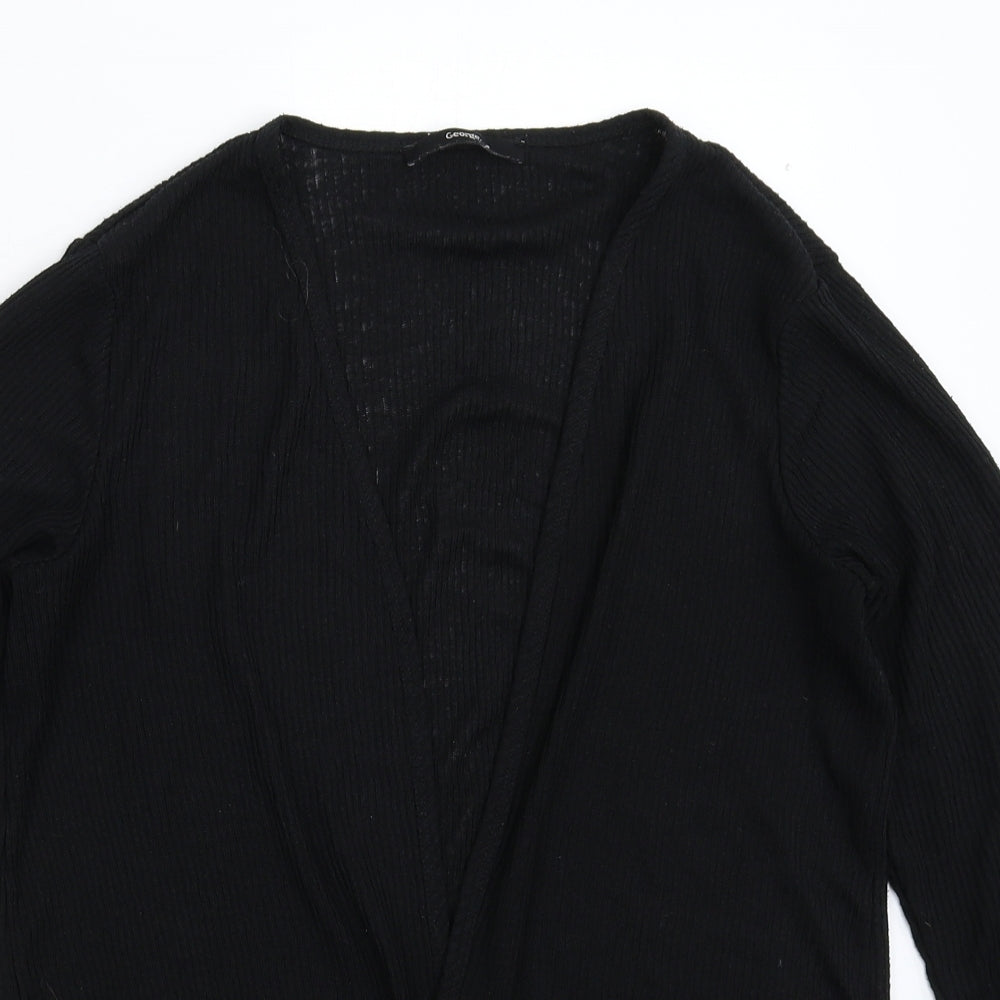 George Womens Black   Cardigan Jumper Size 12