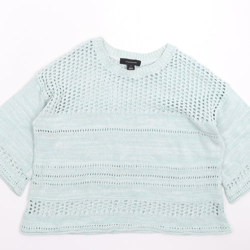 Atmosphere Womens Green  Knit Pullover Jumper Size M