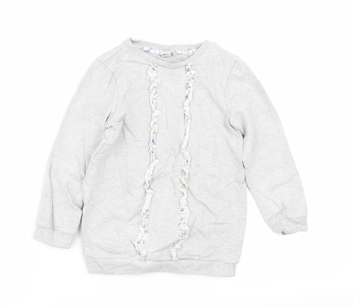 TU Girls Grey   Pullover Jumper Size 3-4 Years