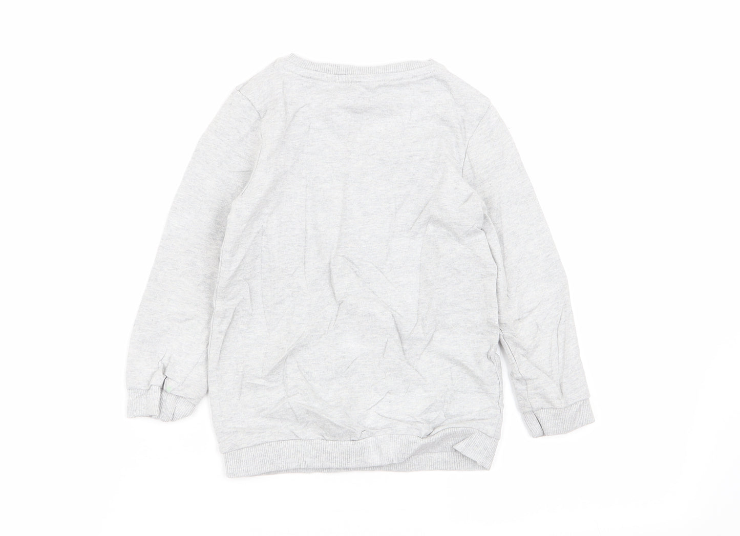 TU Girls Grey   Pullover Jumper Size 3-4 Years