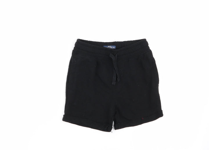 Matalan Boys Black   Sweat Shorts Size 5 Years