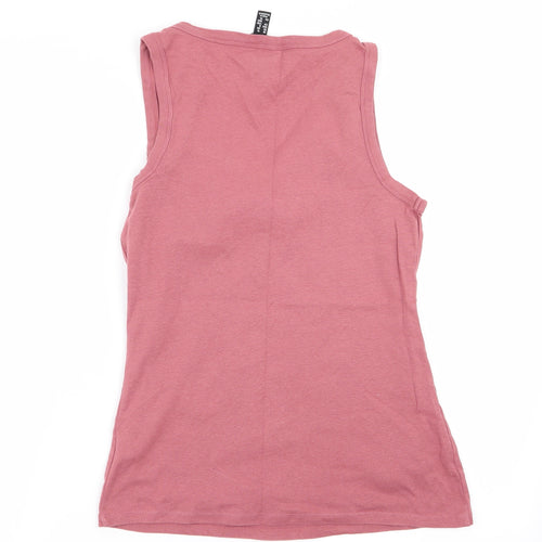 New Look Womens Pink   Basic Tank Size 12