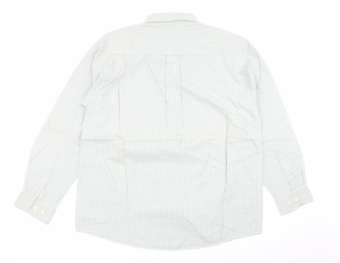 BHS Mens Multicoloured Check   Button-Up Size M