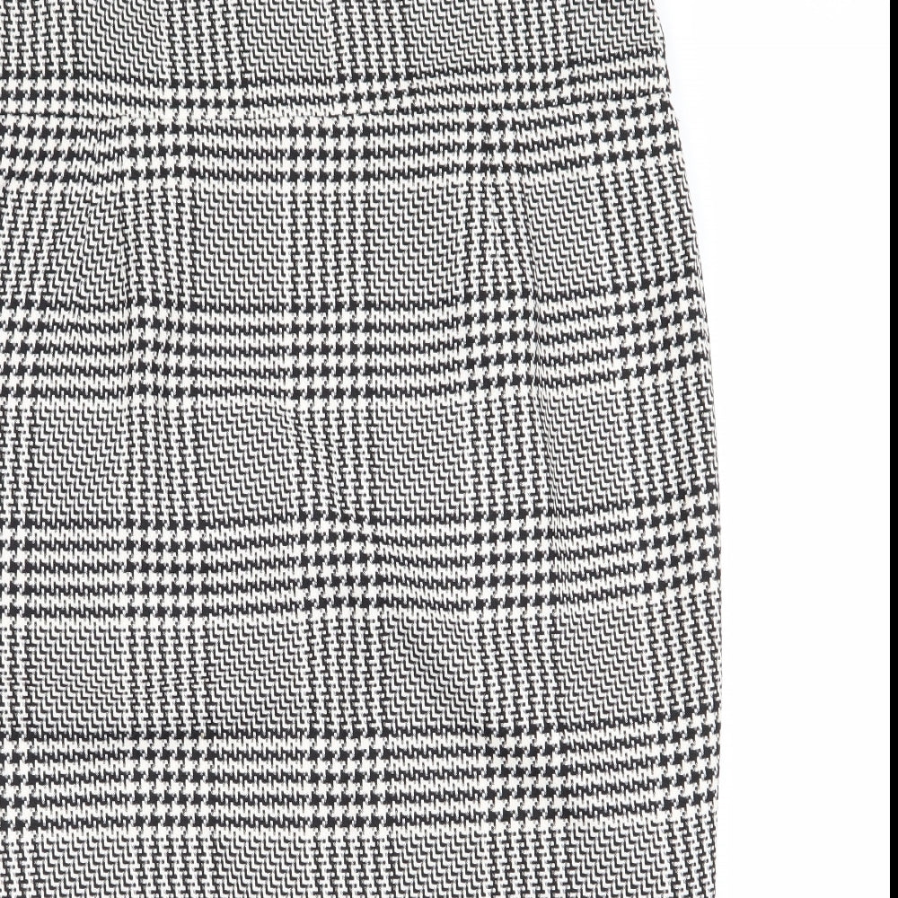 TU Womens Multicoloured Check  A-Line Skirt Size 16