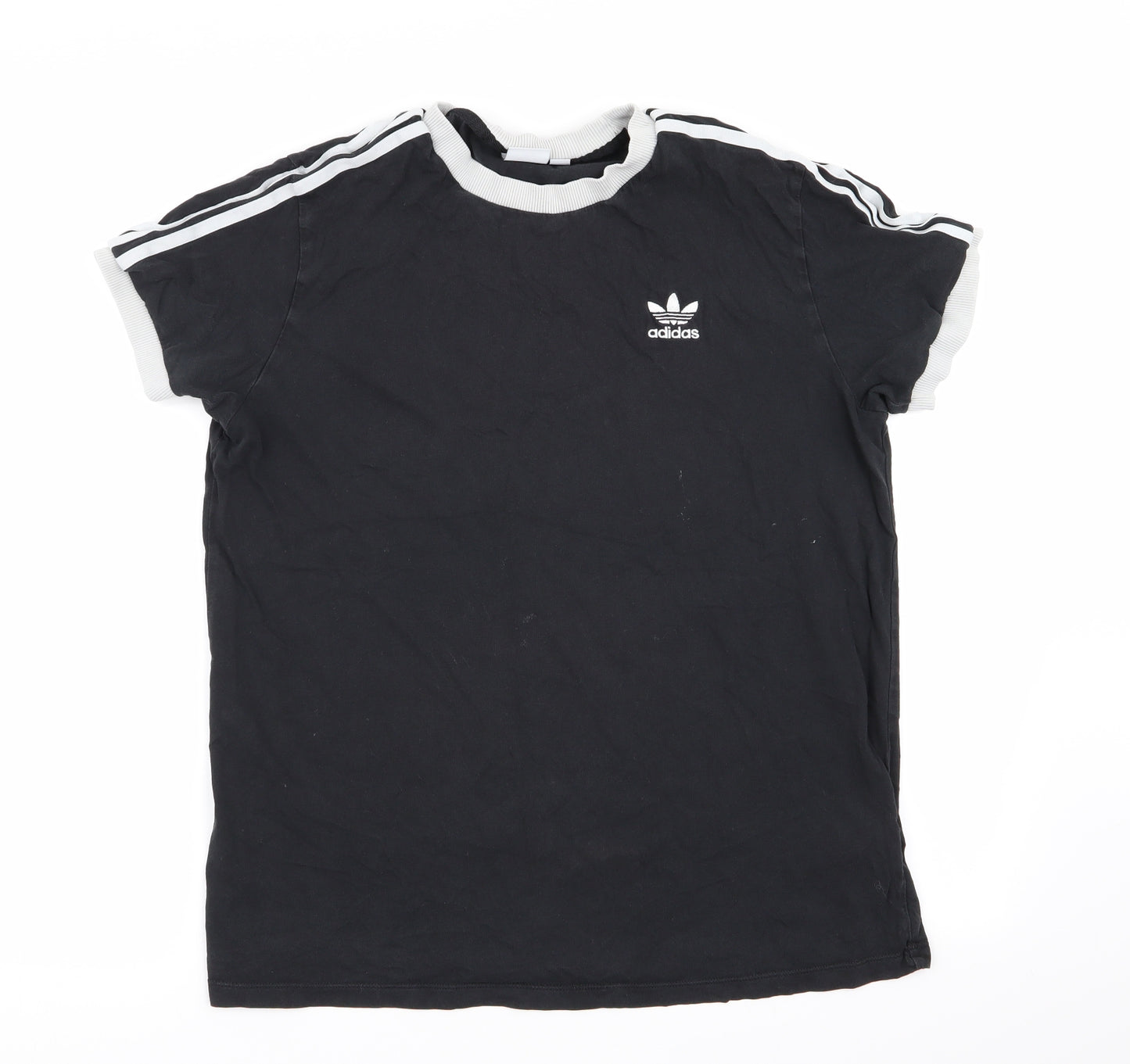 adidas Womens Black   Basic T-Shirt Size 12