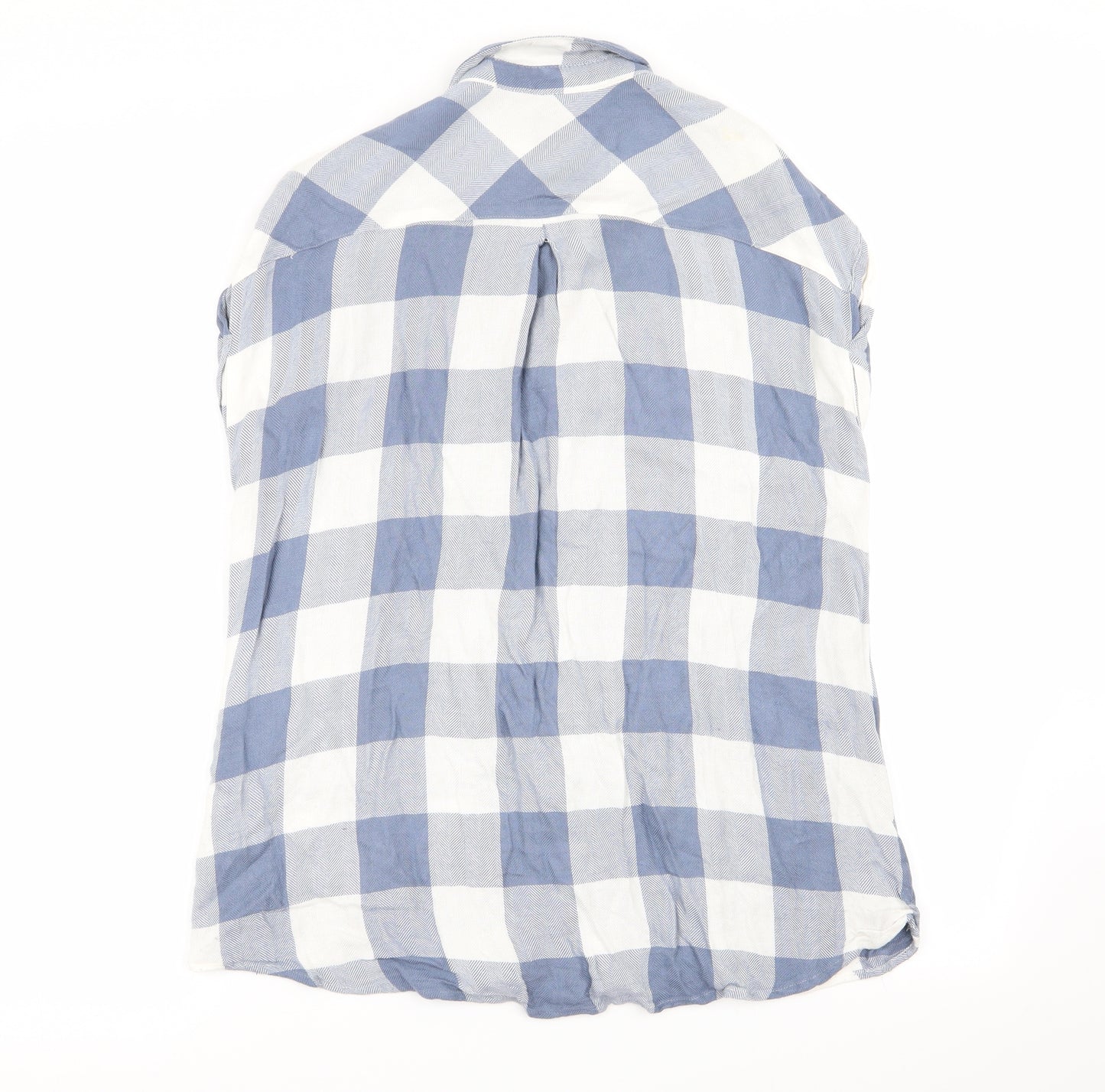 NEXT Womens Multicoloured Check  Basic Button-Up Size 14