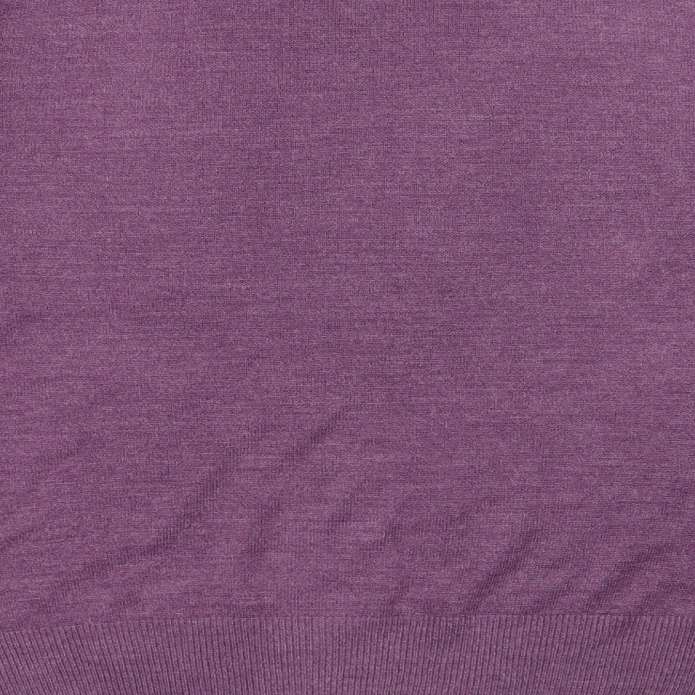 isabelle Womens Purple   Pullover Jumper Size S