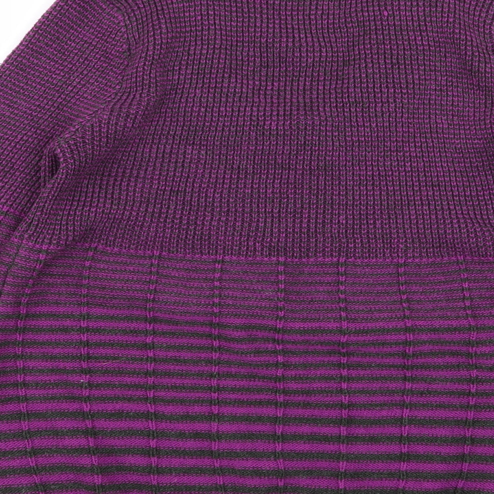 Asda George Womens Multicoloured Striped  Pullover Jumper Size 16