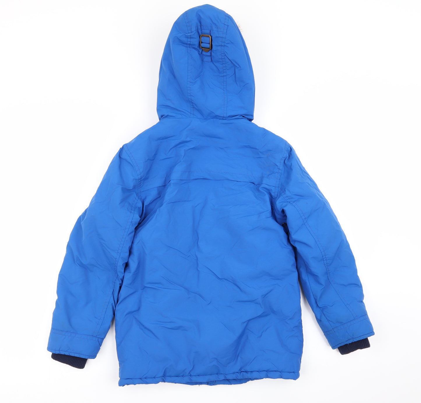 NEXT Boys Blue   Parka Coat Size 8 Years
