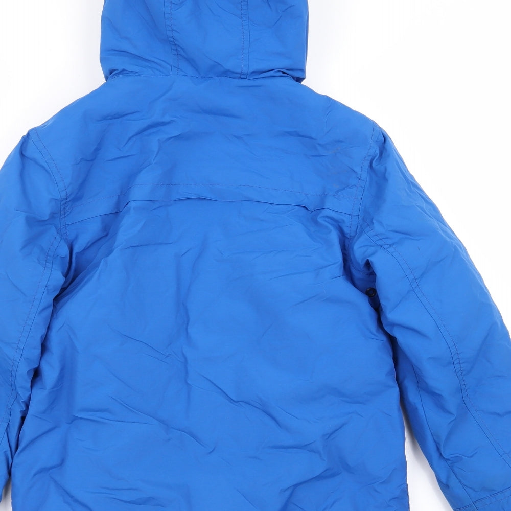 NEXT Boys Blue   Parka Coat Size 8 Years