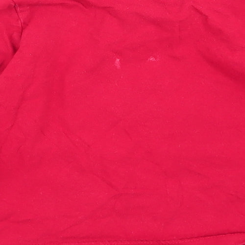F&F Boys Red Solid  Babydoll Pyjama Top Size 18-24 Months