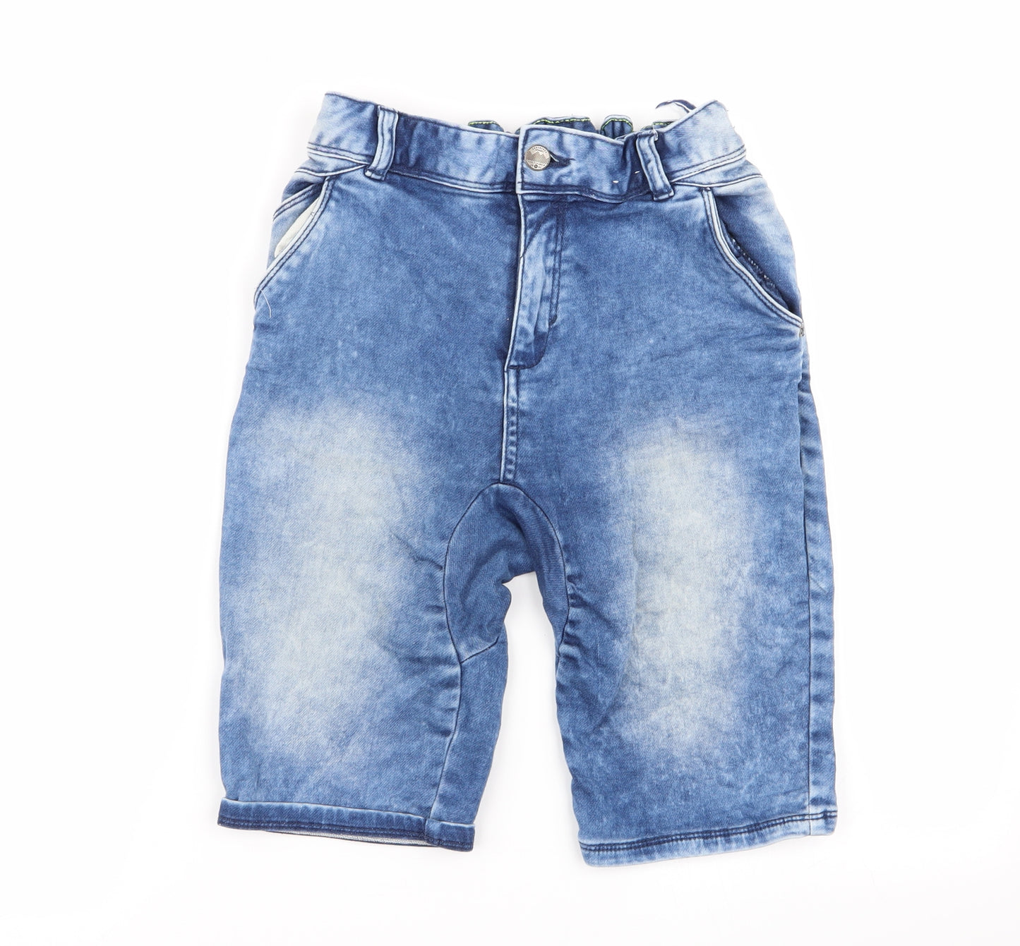 TU Boys Blue   Chino Shorts Size 11 Years