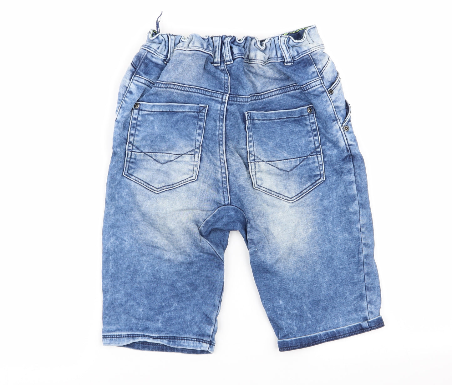 TU Boys Blue   Chino Shorts Size 11 Years