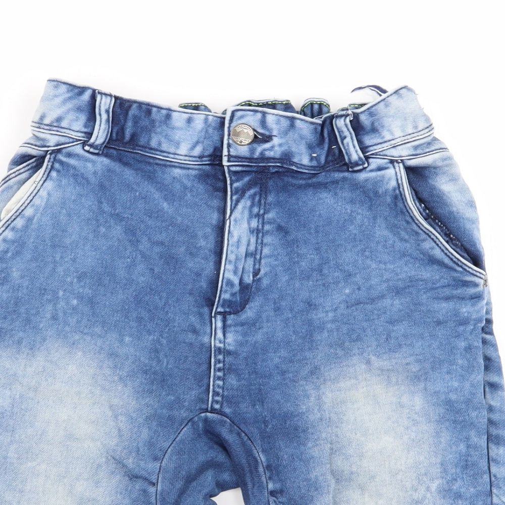 TU Boys Blue   Chino Shorts Size 11 Years