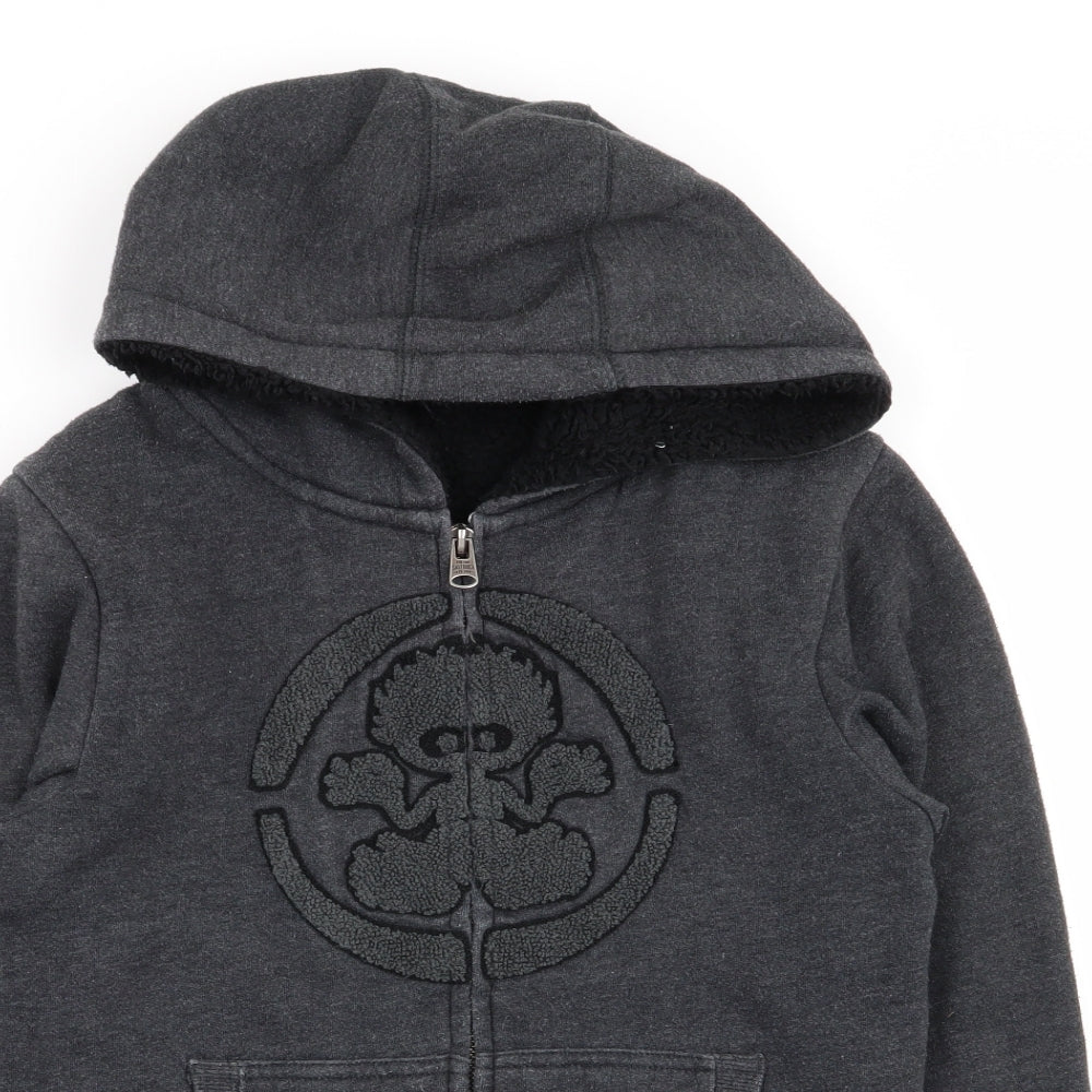 Saltrock Boys Grey   Full Zip Jumper Size 7-8 Years