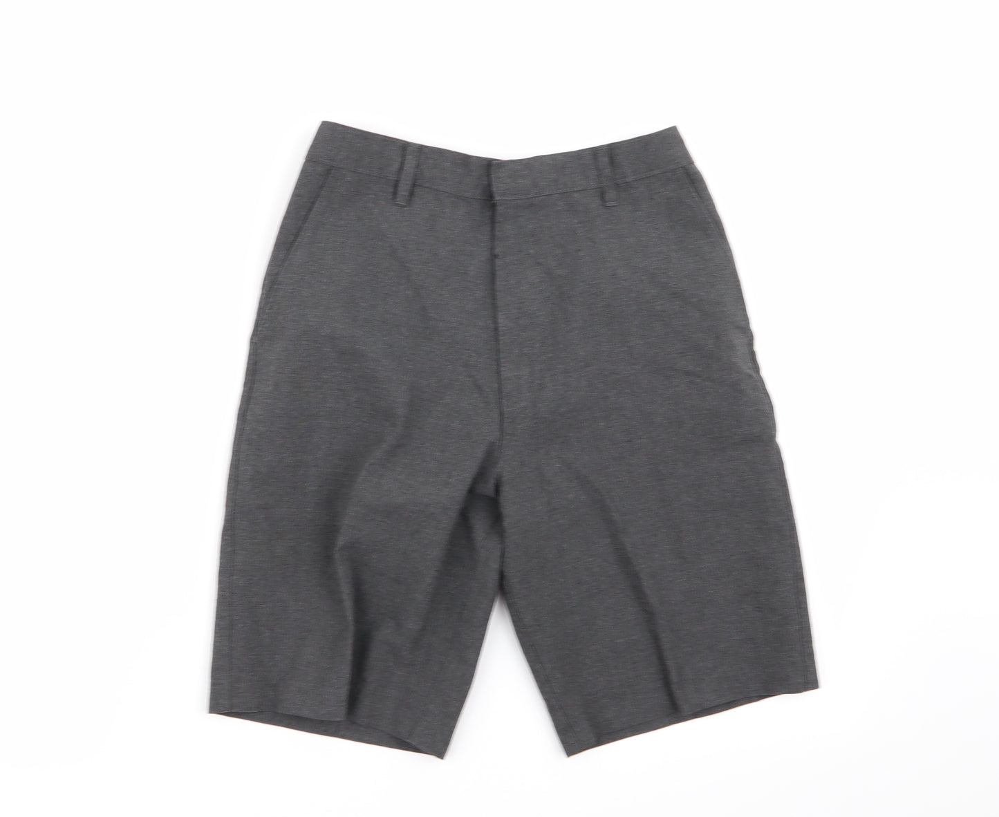 M&S Boys Grey   Chino Shorts Size 12-13 Years - school shorts