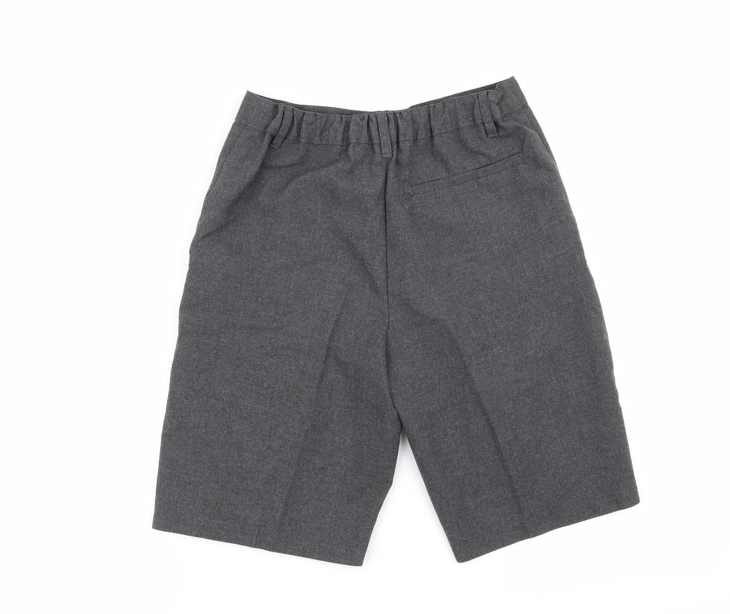 M&S Boys Grey   Chino Shorts Size 12-13 Years - school shorts