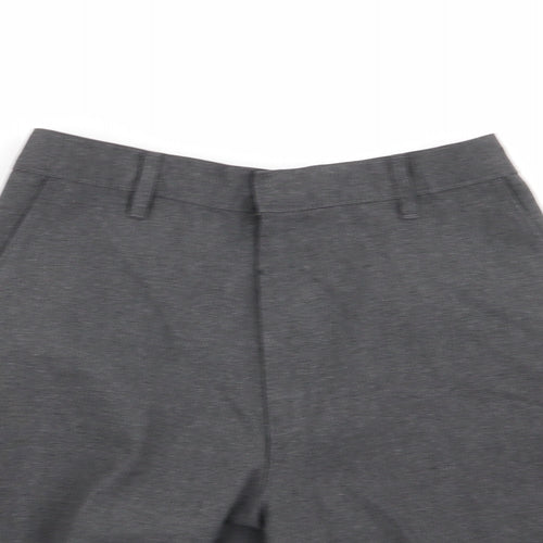 M&S Boys Grey   Chino Shorts Size 12-13 Years - school shorts