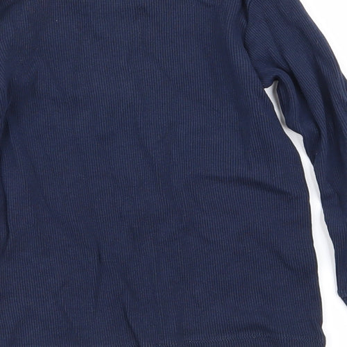 Lindex Girls Blue   Basic T-Shirt Size 18-24 Months