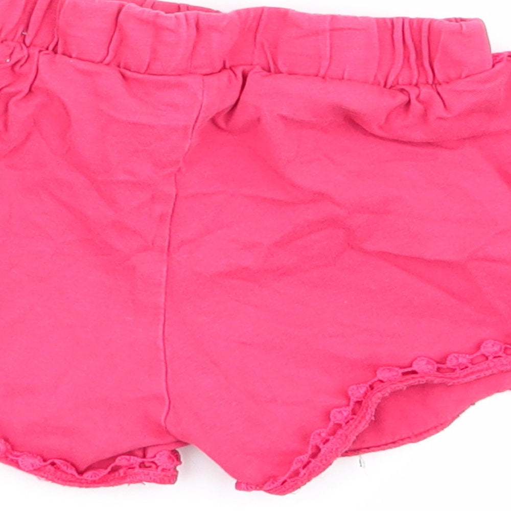 TU Girls Red   Hot Pants Shorts Size 2-3 Years