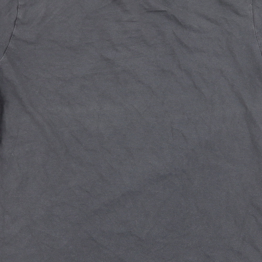 Topman Mens Grey    T-Shirt Size M