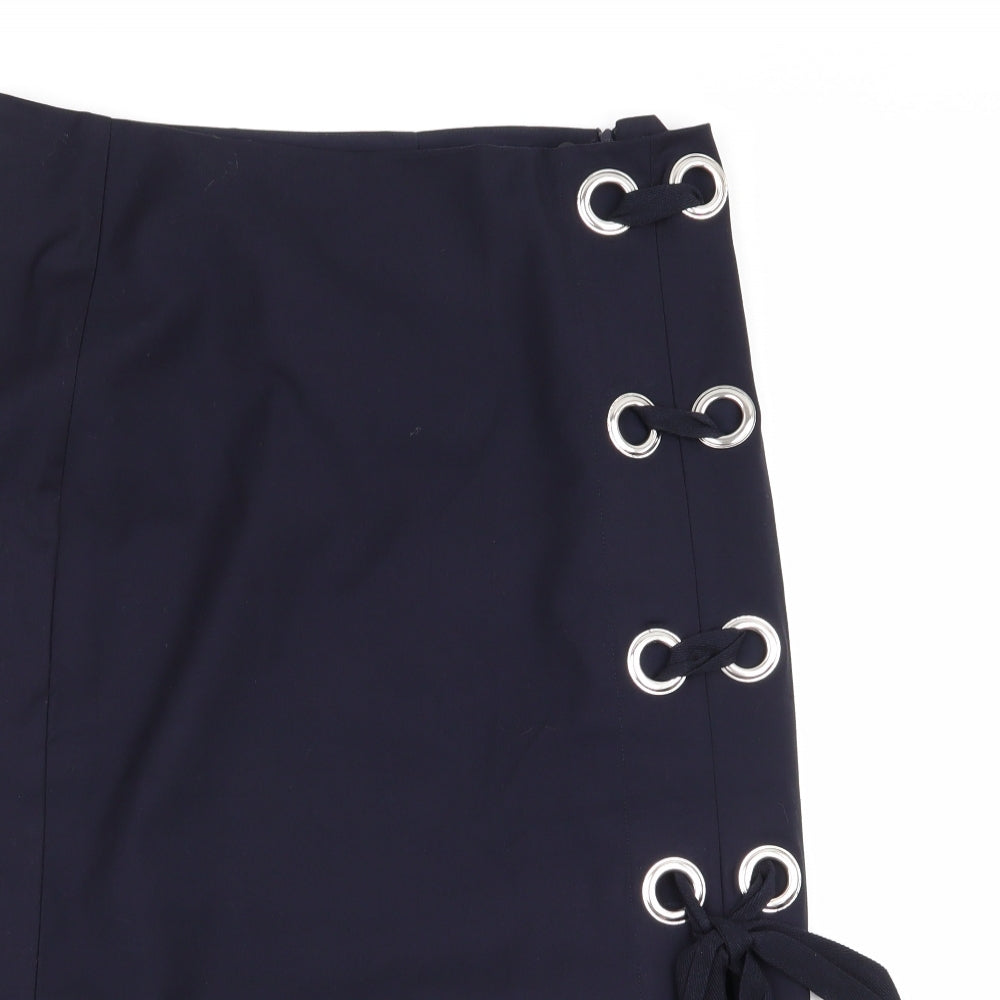 Gestuz Womens Blue   A-Line Skirt Size 12
