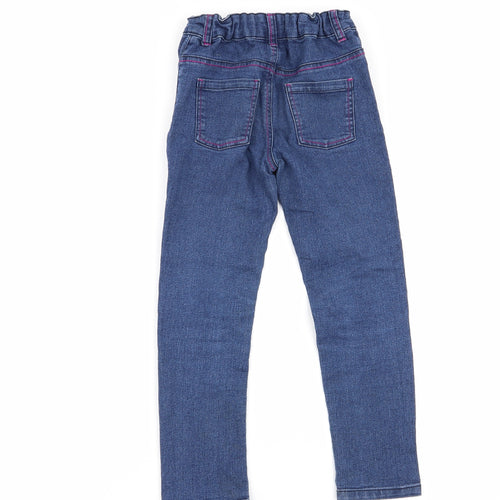 M&Co Girls Blue   Skinny Jeans Size 6-7 Years