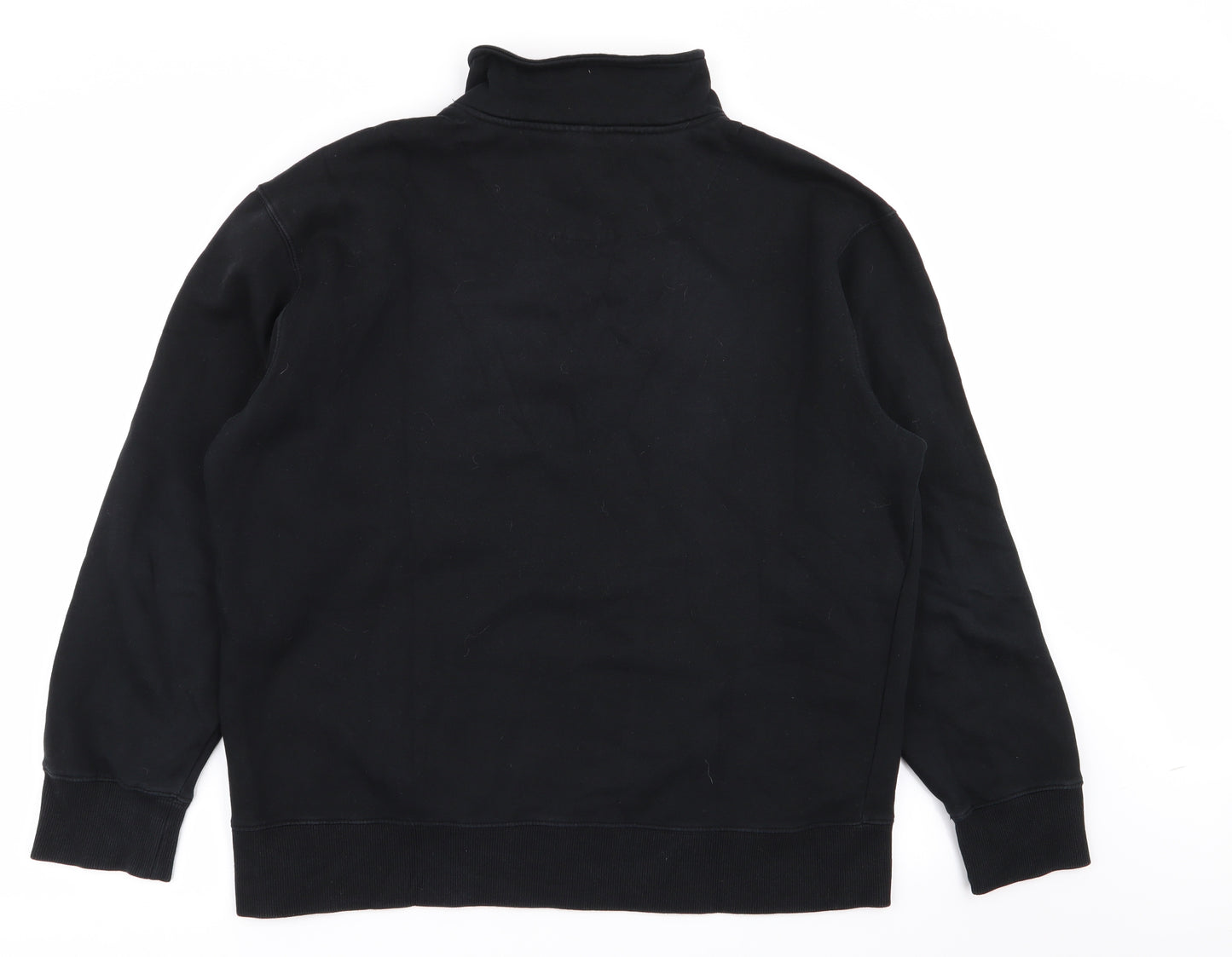 Atlantic Bay Mens Black   Pullover Jumper Size L