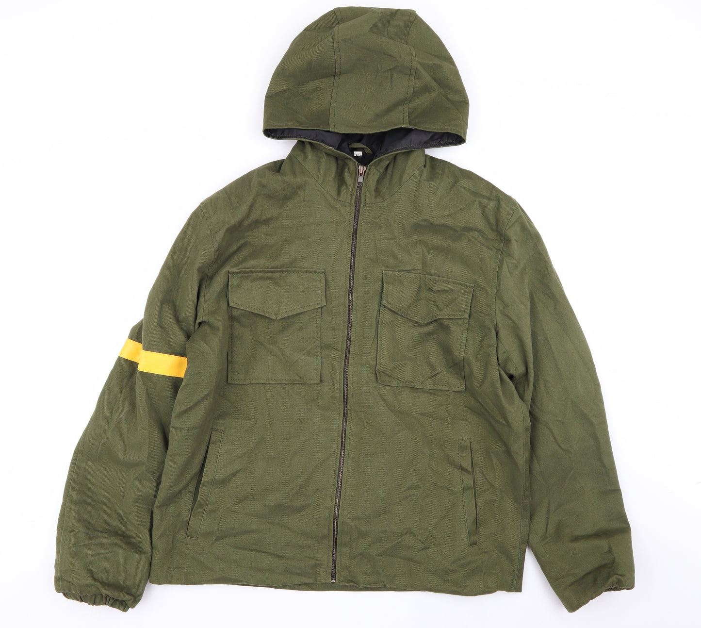 Preworn Mens Green   Jacket Coat Size XL