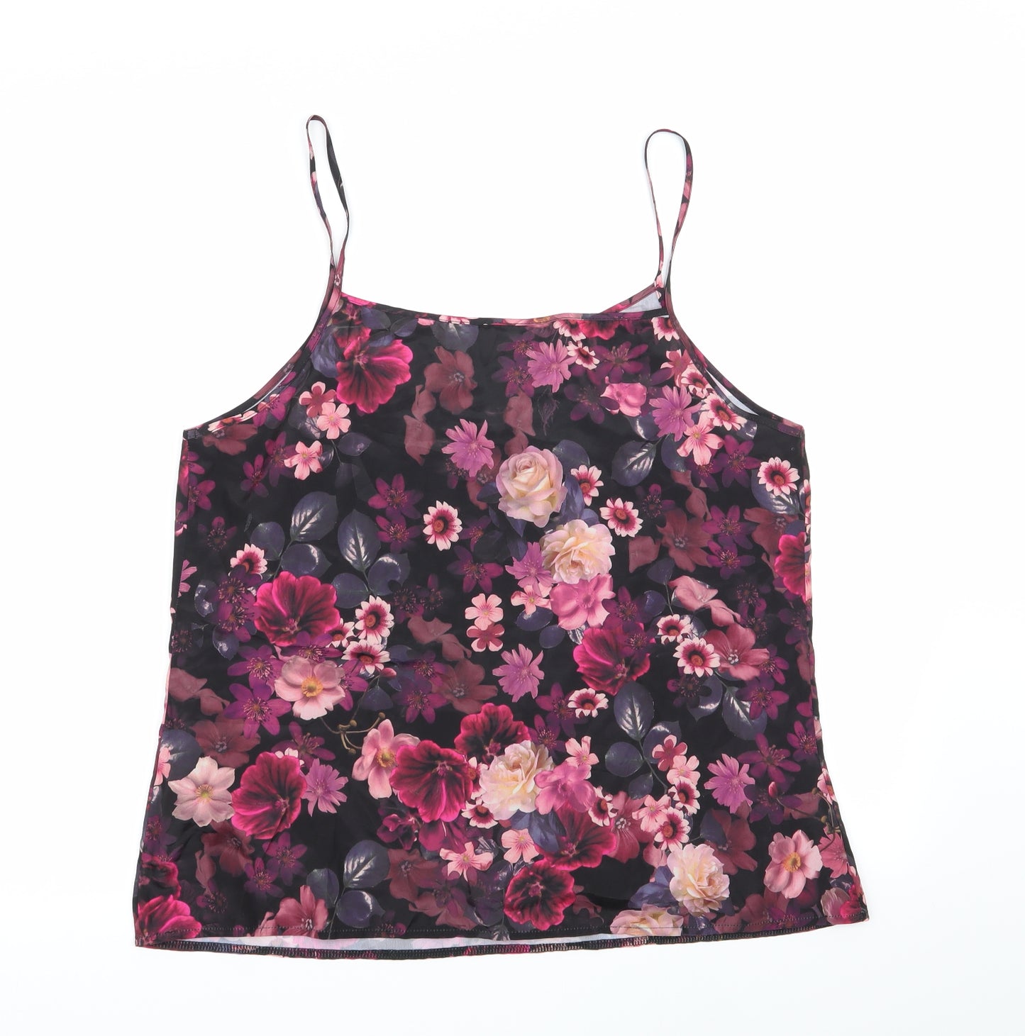 Asda George Womens Multicoloured Floral  Camisole Tank Size 16