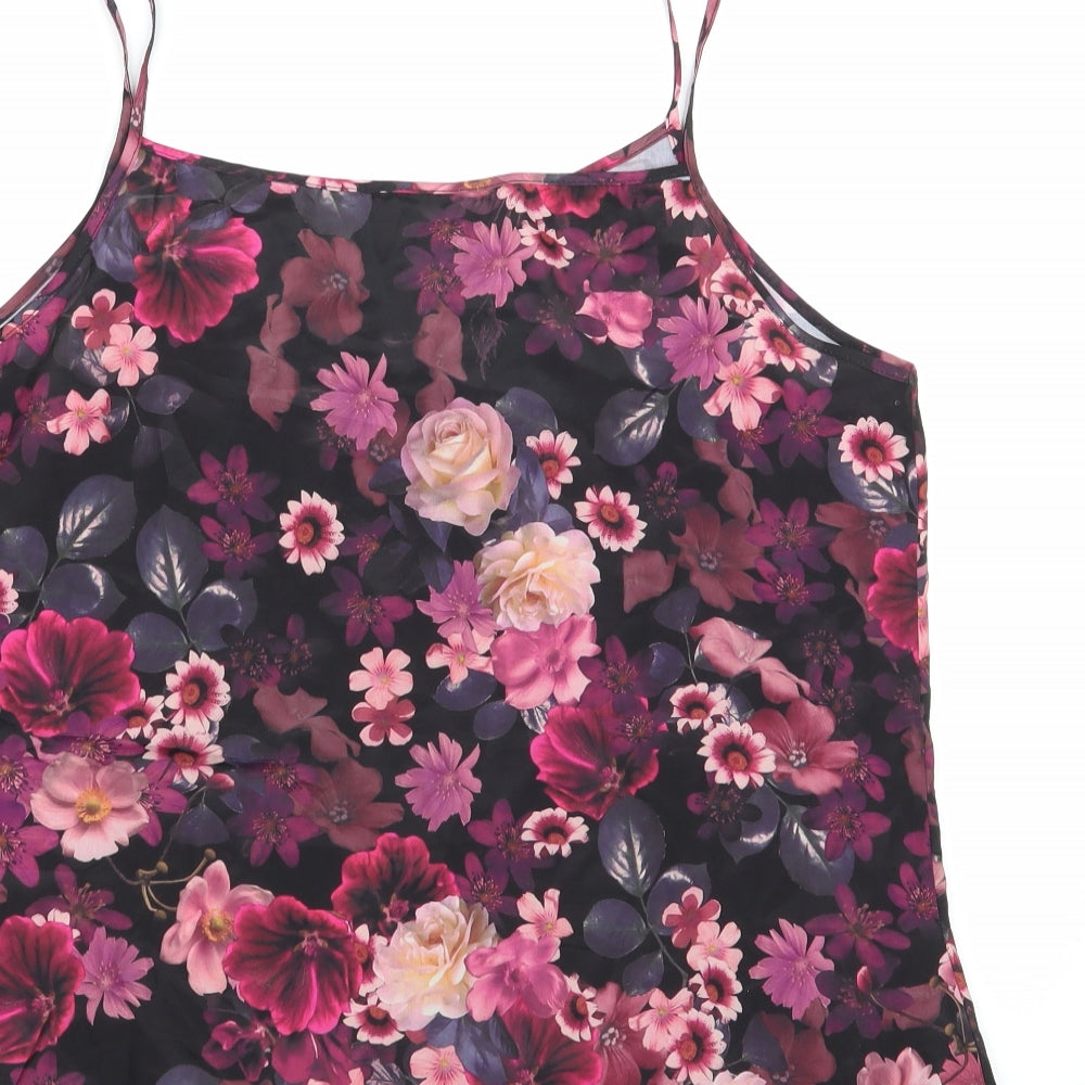 Asda George Womens Multicoloured Floral  Camisole Tank Size 16