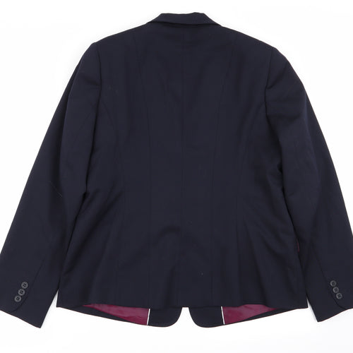 Evolution Womens Blue   Jacket Blazer Size 16