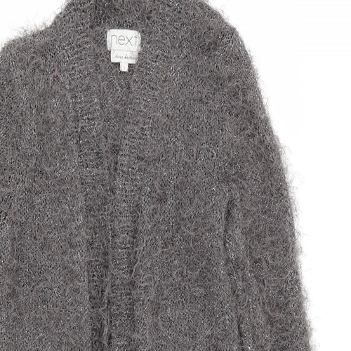NEXT Womens Grey   Cardigan Jumper Size S