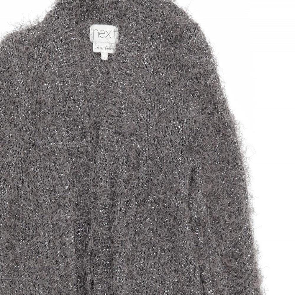 NEXT Womens Grey   Cardigan Jumper Size S
