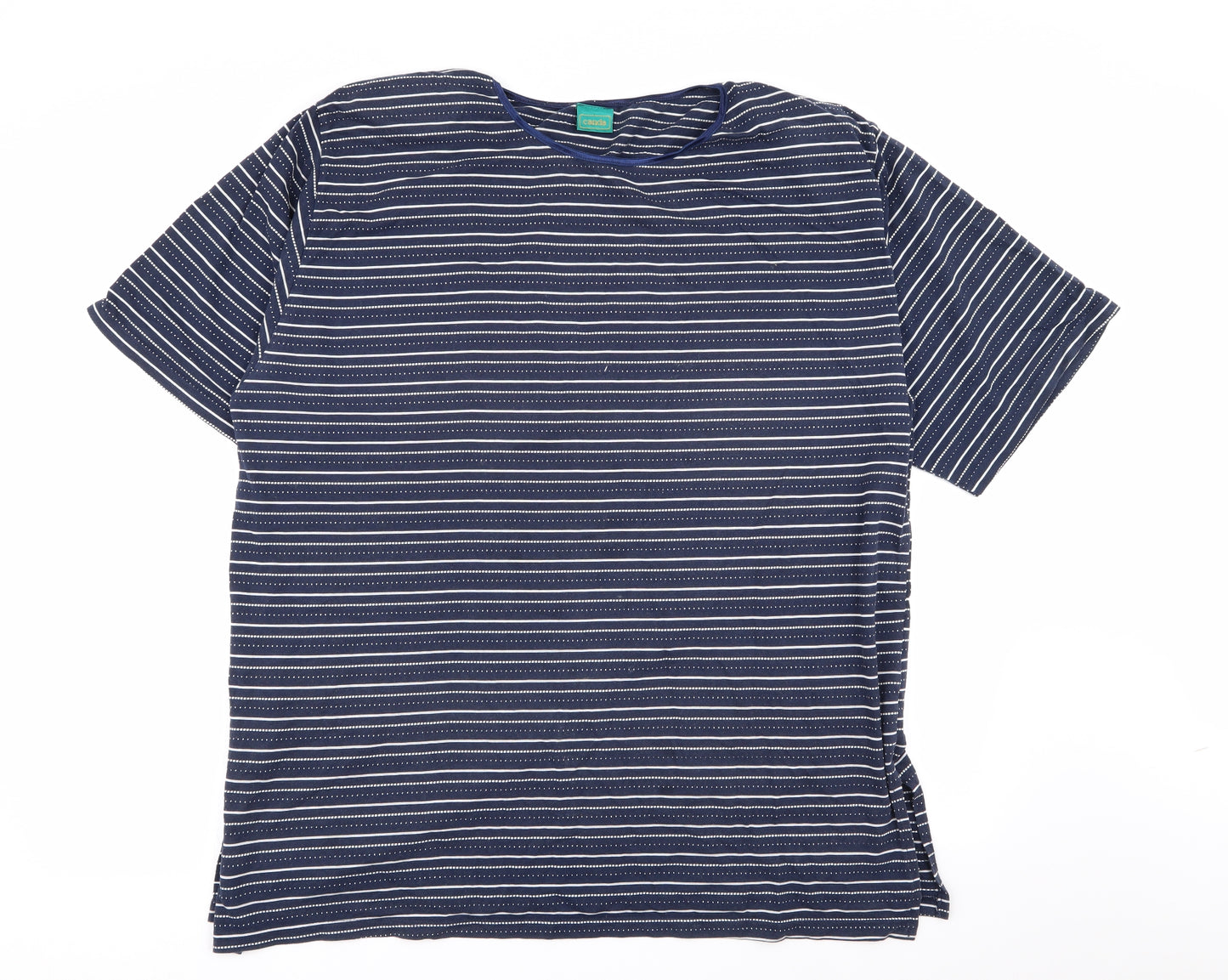 canda Womens Multicoloured Striped  Basic T-Shirt Size 18