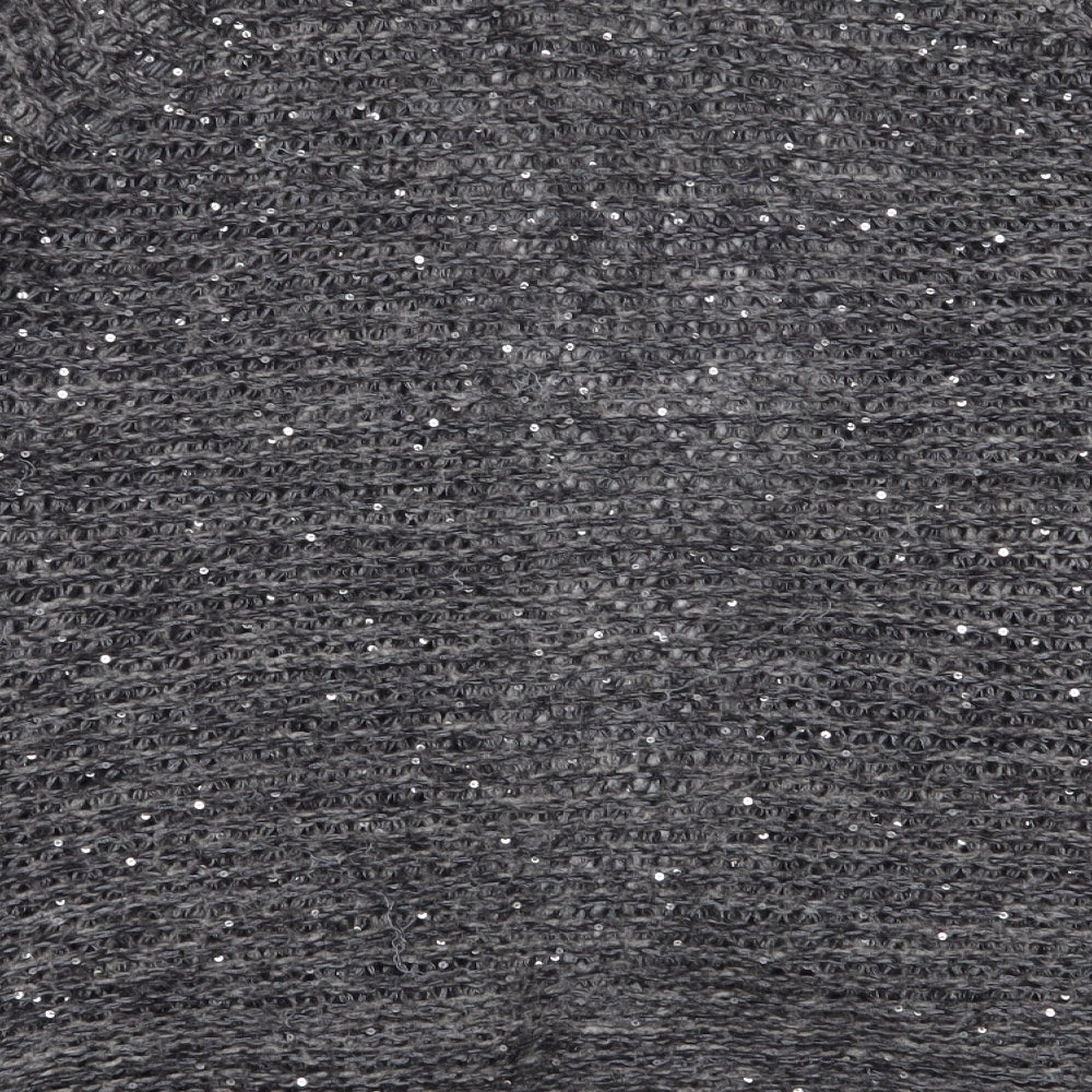 Topshop Womens Grey   Cardigan Jumper Size 10