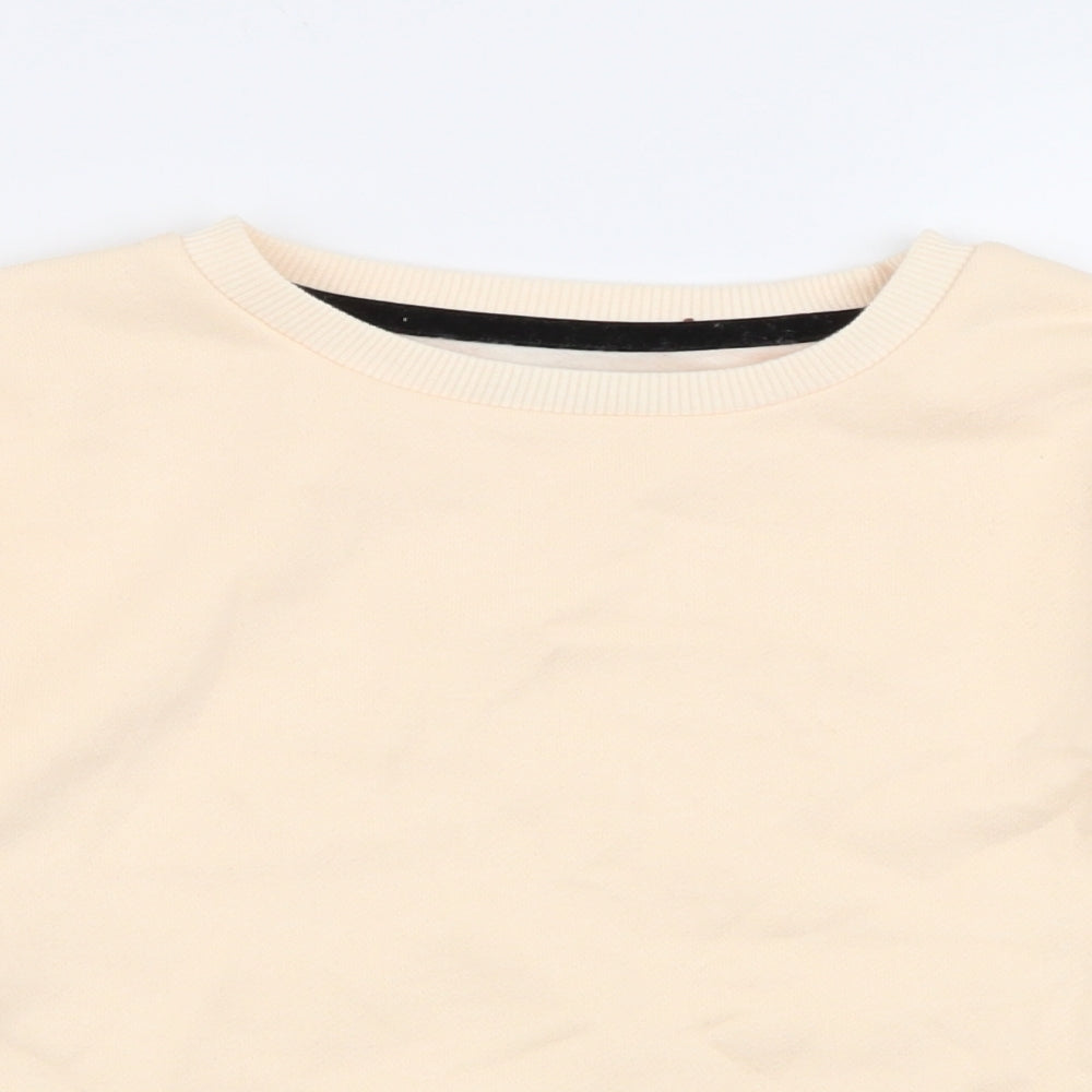 Primark Girls Beige   Pullover Jumper Size 6-7 Years