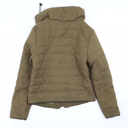 Quiz Womens Green   Puffer Jacket Coat Size 8