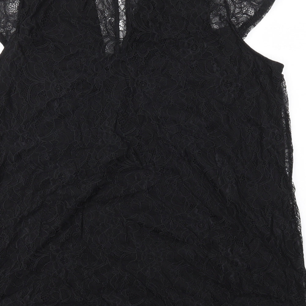 New Look Womens Black   Basic T-Shirt Size 22