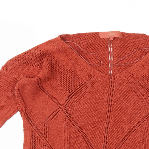 NEXT Womens Red   Basic T-Shirt Size 8