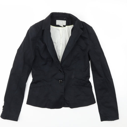 H&M Womens Black   Jacket Blazer Size 6
