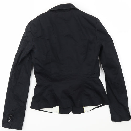 H&M Womens Black   Jacket Blazer Size 6