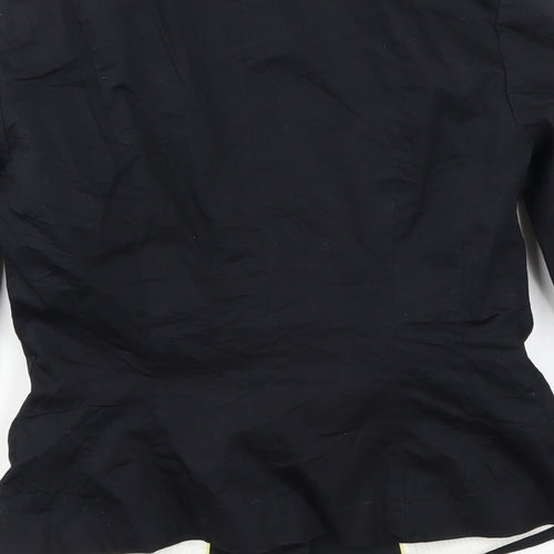 H&M Womens Black   Jacket Blazer Size 6