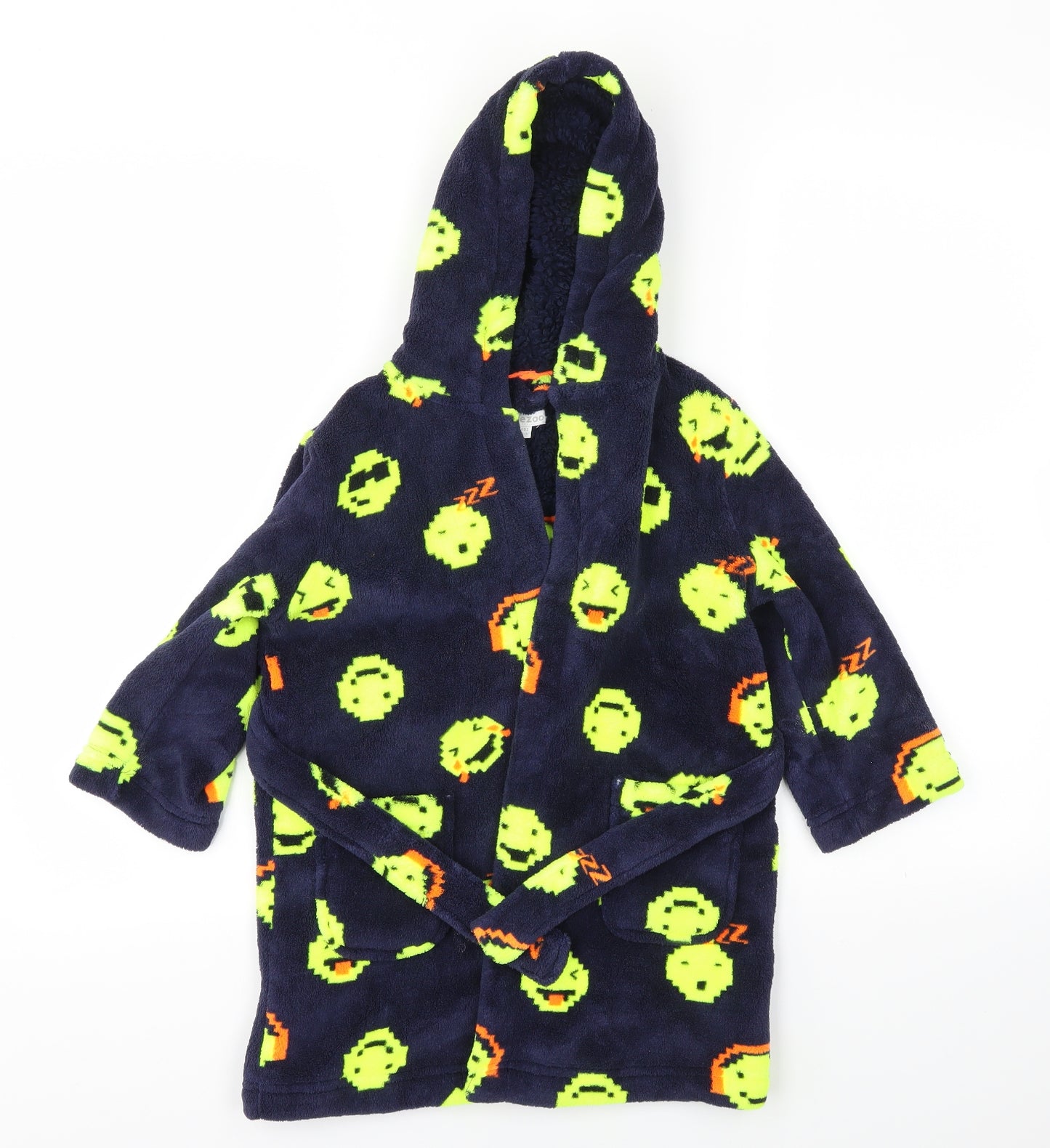 Debenhams Boys Blue Geometric   Gown Size 3-4 Years